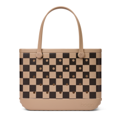 Original Bogg Bag - Checkered Camel/ Hot Cocoa